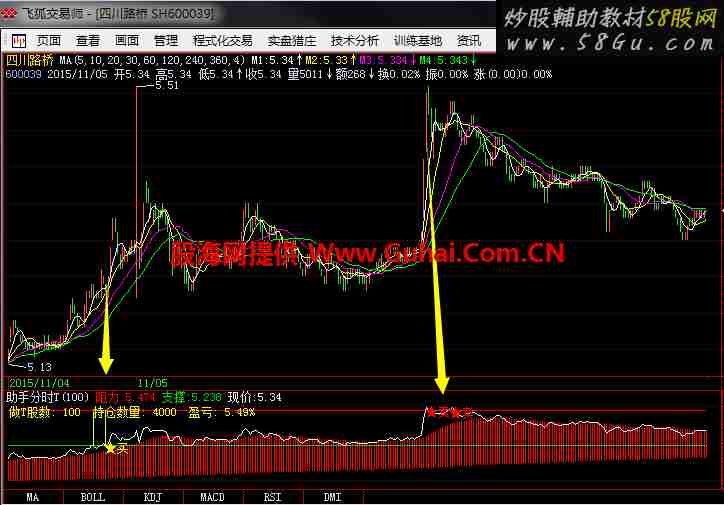 神奇的飞狐分时图T+0高抛低吸自动交易指标