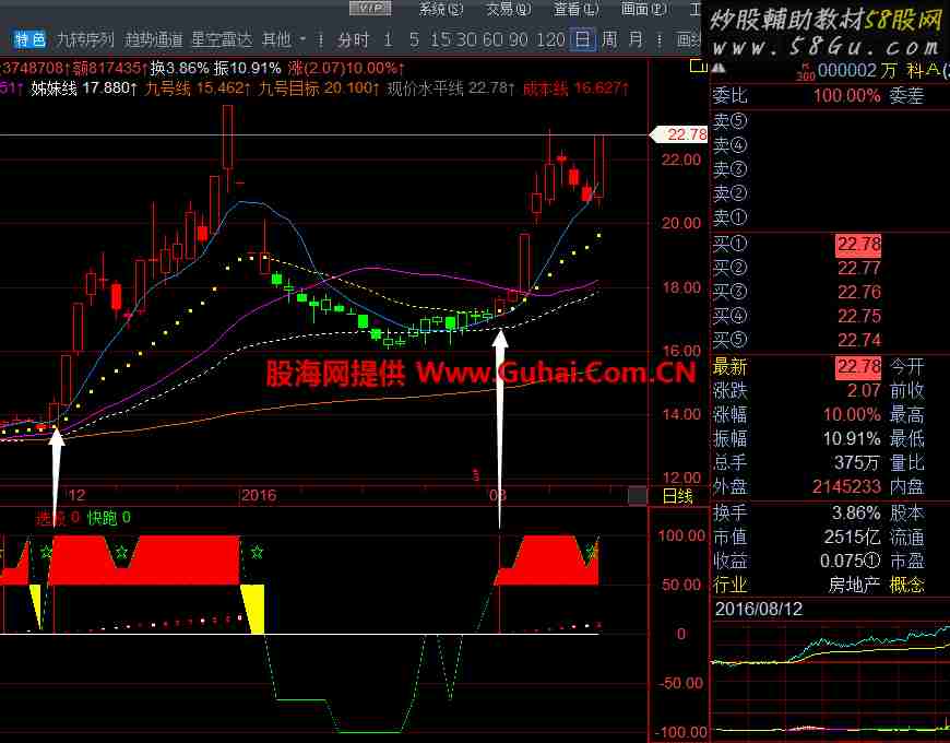 成功阶梯 飞狐交易师副图源码