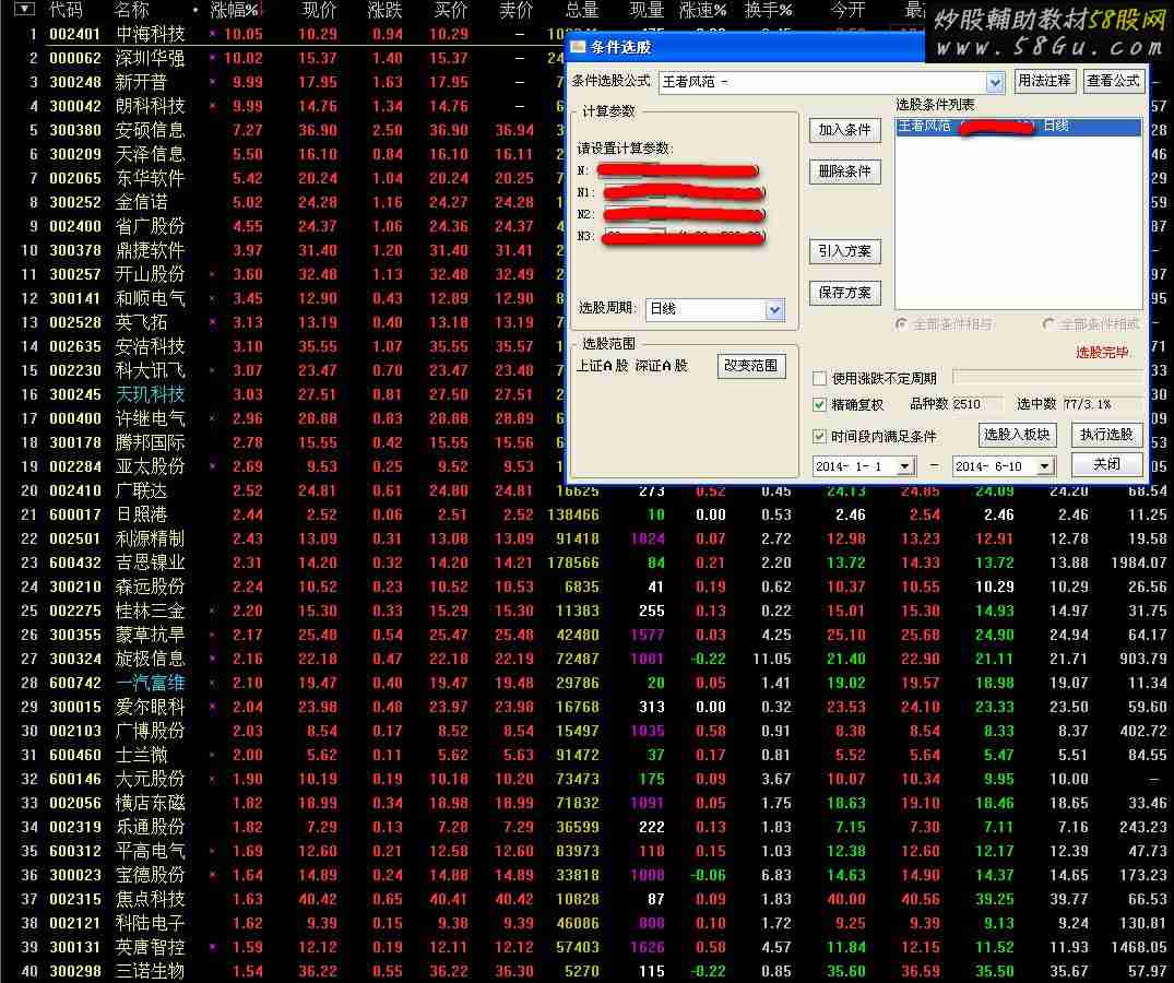 通达信金钻指标】王者风范（个人赚钱法宝四，短线复利指标）