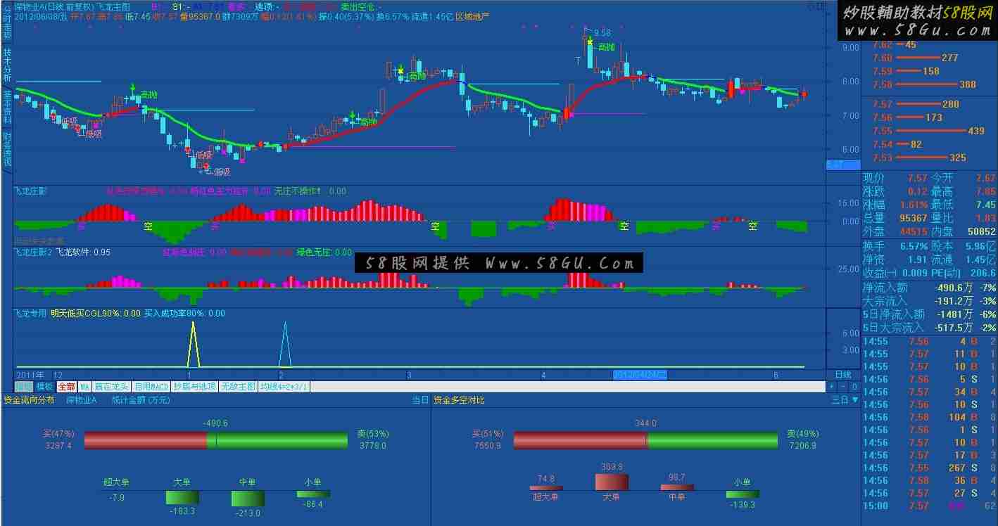 网上价值2.8万元的飞龙钻石版全部指标（特别版源码）